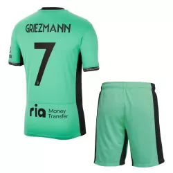 Camisola Atlético Madrid Griezmann 7 Criança Equipamento 3ª 2023/24 Camisola Atlético Madrid Griezmann 7 Criança Equipamento 3ª 2023/24