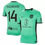 Camisola Atlético Madrid M. Llorente 14 Homem Equipamento 3ª 2023/24