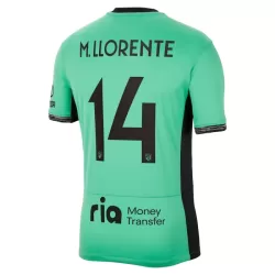 Camisola Atlético Madrid M. Llorente 14 Homem Equipamento 3ª 2023/24