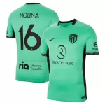 Camisola Atlético Madrid Molina 16 Homem Equipamento 3ª 2023/24