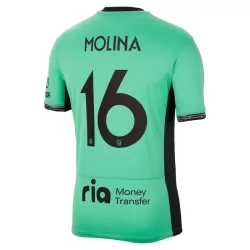 Camisola Atlético Madrid Molina 16 Homem Equipamento 3ª 2023/24