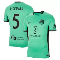 Camisola Atlético Madrid R. De Paul 5 Homem Equipamento 3ª 2023/24 Camisola Atlético Madrid R. De Paul 5 Homem Equipamento 3ª 2023/24