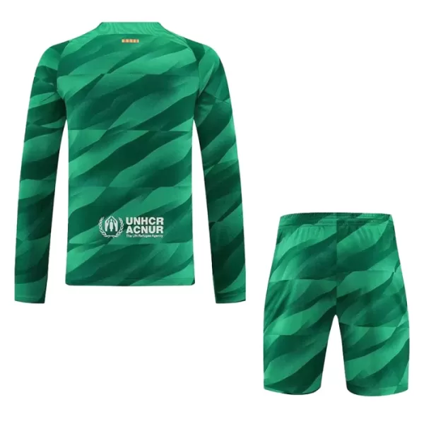 Camisola Guarda-Redes FC Barcelona Criança Equipamento 1ª 2023/24 Manga Comprida