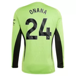 Camisola Guarda-Redes Manchester United Onana 24 Homem Equipamento 1ª 2023/24 Manga Comprida