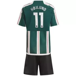 Camisola Manchester United Højlund 11 Criança Equipamento 2ª 2023/24