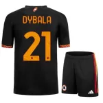 Camisola AS Roma Dybala 21 Criança Equipamento 3ª 2023/24