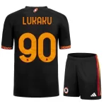 Camisola AS Roma Lukaku 90 Criança Equipamento 3ª 2023/24