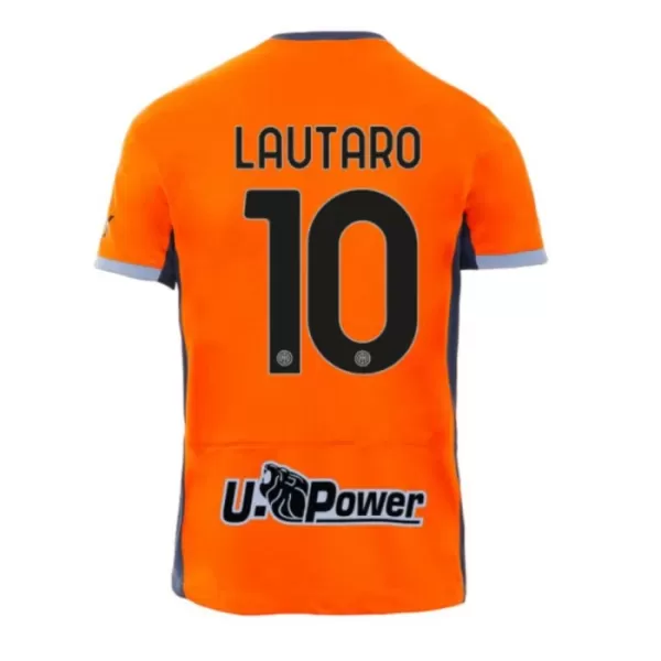 Camisola Inter Milan Lautaro 10 Homem Equipamento 3ª 2023/24