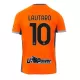 Camisola Inter Milan Lautaro 10 Homem Equipamento 3ª 2023/24