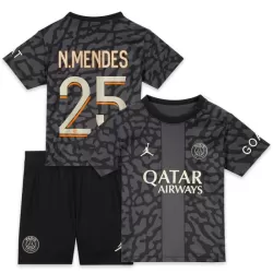 Camisola Paris Saint-Germain N.Mendes 25 Criança Equipamento 3ª 2023/24 Camisola Paris Saint-Germain N.Mendes 25 Criança Equipamento 3ª 2023/24