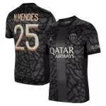 Camisola Paris Saint-Germain N.Mendes 25 Homem Equipamento 3ª 2023/24