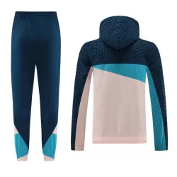 Capuz Conjunto de Moletom de Treino Manchester City Homem Quarto-Zíper 2023/24 Creme