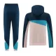 Capuz Conjunto de Moletom de Treino Manchester City Homem Quarto-Zíper 2023/24 Creme
