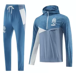 Capuz Conjunto de Moletom de Treino Olympique Marseille Homem Quarto-Zíper 2023/24 Azul Capuz Conjunto de Moletom de Treino Olympique Marseille Homem Quarto-Zíper 2023/24 Azul