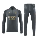 Conjunto de Moletom de Treino Arsenal Homem Quarto-Zíper 2023/24 Cinza