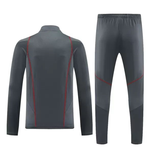 Conjunto de Moletom de Treino Arsenal Homem Quarto-Zíper 2023/24 Cinza