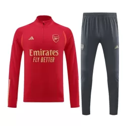 Conjunto de Moletom de Treino Arsenal Homem Quarto-Zíper 2023/24 Vermelha Conjunto de Moletom de Treino Arsenal Homem Quarto-Zíper 2023/24 Vermelha