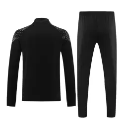 Conjunto de Moletom de Treino Borussia Dortmund Homem Quarto-Zíper 2023/24 Preta