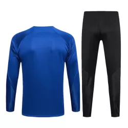 Conjunto de Moletom de Treino Inter Milan Homem Quarto-Zíper 2023/24 Azul