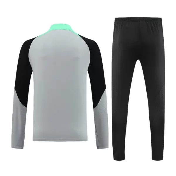 Conjunto de Moletom de Treino Liverpool Homem Quarto-Zíper 2023/24 Cinza