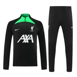 Conjunto de Moletom de Treino Liverpool Homem Quarto-Zíper 2023/24 Preta Conjunto de Moletom de Treino Liverpool Homem Quarto-Zíper 2023/24 Preta
