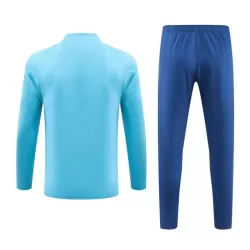 Conjunto de Moletom de Treino Olympique Marseille Homem Quarto-Zíper 2023/24 Azul