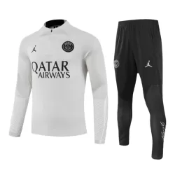Conjunto de Moletom de Treino Paris Saint-Germain Homem Quarto-Zíper 2023/24 Cinza Conjunto de Moletom de Treino Paris Saint-Germain Homem Quarto-Zíper 2023/24 Cinza