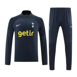 Conjunto de Moletom de Treino Tottenham Hotspur Homem Quarto-Zíper 2023/24 Navy