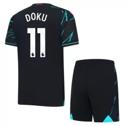 Camisola Manchester City Doku 11 Criança Equipamento 3ª 2023/24 Camisola Manchester City Doku 11 Criança Equipamento 3ª 2023/24