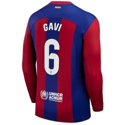 Camisola Manga Comprida FC Barcelona Gavi 6 Homem Equipamento 1ª 2023/24 Camisola Manga Comprida FC Barcelona Gavi 6 Homem Equipamento 1ª 2023/24