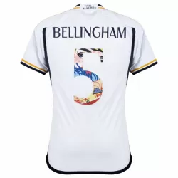 Camisola Real Madrid Bellingham 5 Homem Equipamento 1ª 2023/24