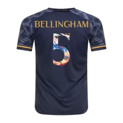 Camisola Real Madrid Bellingham 5 Homem Equipamento 2ª 2023/24