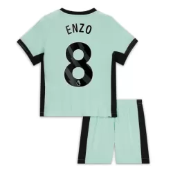 Camisola Chelsea Enzo 8 Criança Equipamento 3ª 2023/24 Camisola Chelsea Enzo 8 Criança Equipamento 3ª 2023/24