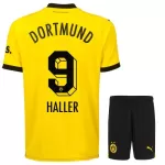 Camisola Borussia Dortmund Haller 9 Criança Equipamento 1ª 2023/24