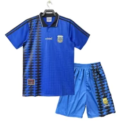 Camisola Argentina Retrô Criança Equipamento 2ª 1994