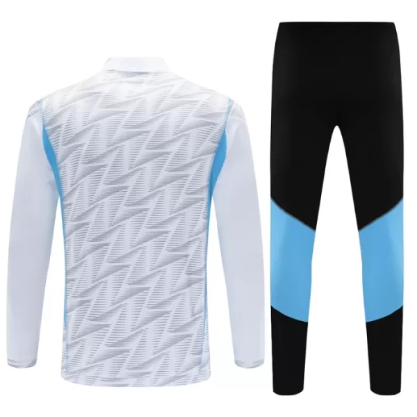 Conjunto de Moletom de Treino Argentina Homem Quarto-Zíper 2023/24 Branca