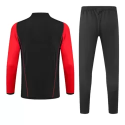 Conjunto de Moletom de Treino AS Roma Homem Quarto-Zíper 2023/24 Preta