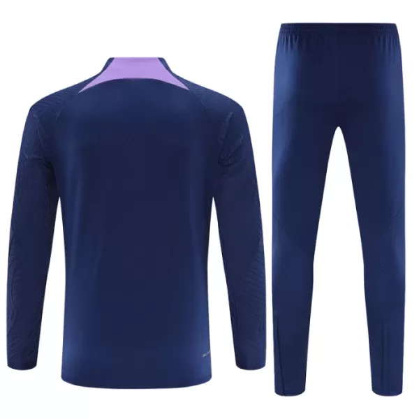 Conjunto de Moletom de Treino Liverpool Criança Quarto-Zíper 2023/24 Navy