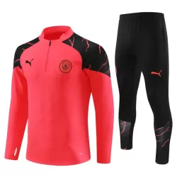 Conjunto de Moletom de Treino Manchester City Homem Quarto-Zíper 2023/24 Vermelha Conjunto de Moletom de Treino Manchester City Homem Quarto-Zíper 2023/24 Vermelha