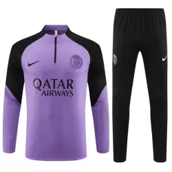Conjunto de Moletom de Treino Paris Saint-Germain Criança Quarto-Zíper 2023/24 Roxo Conjunto de Moletom de Treino Paris Saint-Germain Criança Quarto-Zíper 2023/24 Roxo