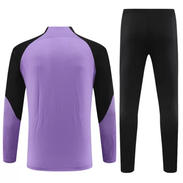 Conjunto de Moletom de Treino Paris Saint-Germain Homem Quarto-Zíper 2023/24 Roxo