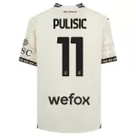 Camisola AC Milan Christian Pulisic 11 Homem Equipamento 4ª 2023/24 Branca