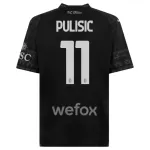 Camisola AC Milan Christian Pulisic 11 Homem Equipamento 4ª 2023/24 Preta
