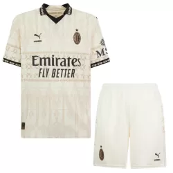 Camisola AC Milan Criança Equipamento 4ª 2023/24 Branca Camisola AC Milan Criança Equipamento 4ª 2023/24 Branca