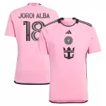 Camisola Inter Miami CF Jordi Alba Ramos 18 Homem Equipamento 1ª 2024/25