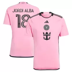 Camisola Inter Miami CF Jordi Alba Ramos 18 Homem Equipamento 1ª 2024/25 Camisola Inter Miami CF Jordi Alba Ramos 18 Homem Equipamento 1ª 2024/25