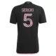 Camisola Inter Miami CF Sergio Busquets 5 Homem Equipamento 2ª 2024/25