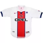 Camisola Paris Saint-Germain 1998-99 Retrô Homem Equipamento 2ª