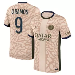 Camisola Paris Saint-Germain Goncalo Ramos 9 Jordan Homem Equipamento 4ª 2023/24 Camisola Paris Saint-Germain Goncalo Ramos 9 Jordan Homem Equipamento 4ª 2023/24