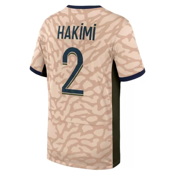 Camisola Paris Saint-Germain Hakimi 2 Jordan Criança Equipamento 4ª 2023/24